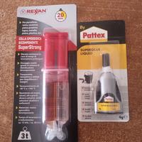 Colla epossidica e colla liquida