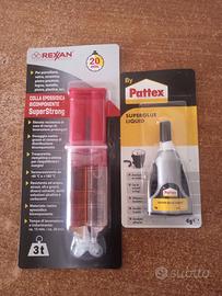 Colla epossidica e colla liquida