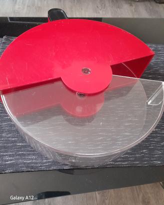 Contenitore per Torte Guzzini in Plastica Rossa