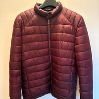 Giubbotto piumino bordeaux