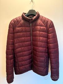 Giubbotto piumino bordeaux