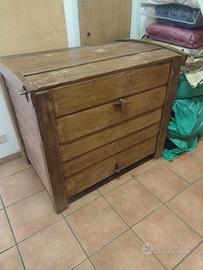 madia mobile massello antico