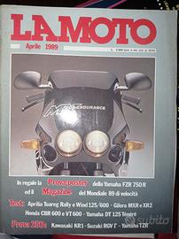Rivista LA MOTO numero 4 anno 1989