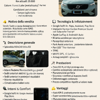 Volvo XC40 Ultra 2025 • Tetto Panorico •  Full Opt