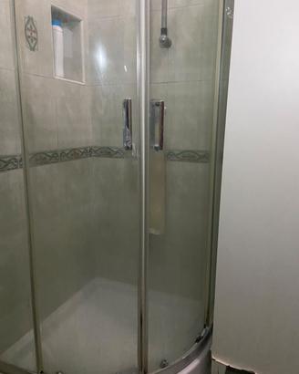 box doccia semicircolare 80xh 190cm
