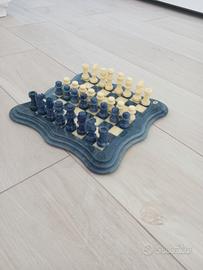 Scacchiera in Alabastro