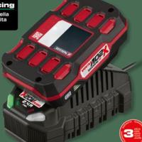 batteria con stazione di ricarica parkside  € 30