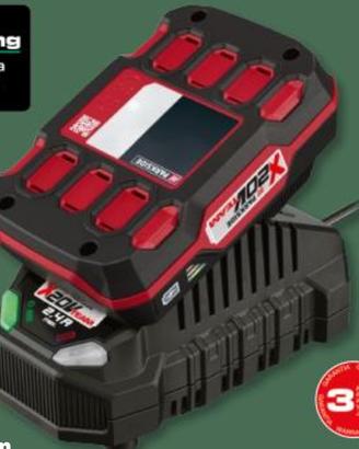 batteria con stazione di ricarica parkside  € 30