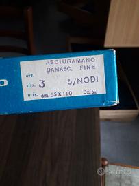 Asciugamani PURO LINO DAMASCATO