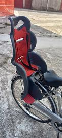 Seggiolino bici posteriore Sanbas omologato 22kg