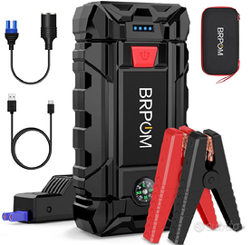 Avviatore Batteria Auto, 6000A 26800mAh Avviatore