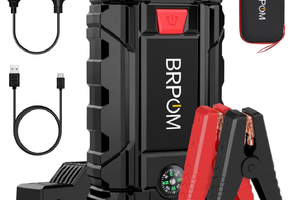 Avviatore Batteria Auto, 6000A 26800mAh Avviatore