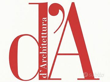 Rivista D'ARCHITETTURA - 3 Numeri (Annata 2007)