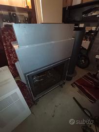 camino stuv 21/85 mono facciale  e canna fumaria 