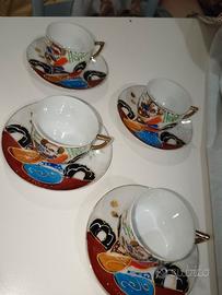 splendido servizio parziale da caffè o tè vintage 