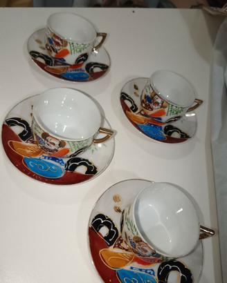 splendido servizio parziale da caffè o tè vintage 