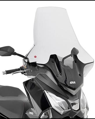 Paravento Givi Sym Joyride 300 completo di piastre