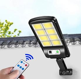 Led solare per esterno con telecomando