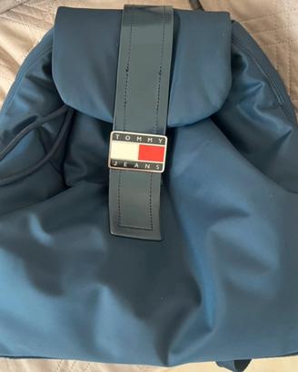 Zaino blu, Tommy Hilfiger