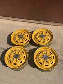 Cerchi Lancia Fulvia Coupè del 14 anni 70