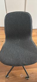 Poltrona Ikea mod.langfall grigio come nuovo
