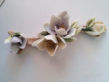 fiore soprammobile in Capodimonte 