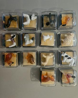 Vetri di Murano 14 animali domestici