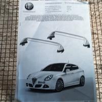 barre tetto originale alfa romeo giulietta 