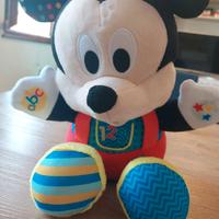 Peluche Disney parlante di Topolino.