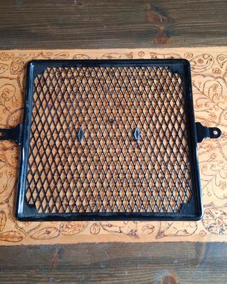 Griglia radiatore e telaio borsa Triumph Scrambler
