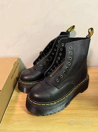 Stivali  in pelle pieno fiore, taglia36