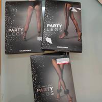  tre paia calze donna M L 