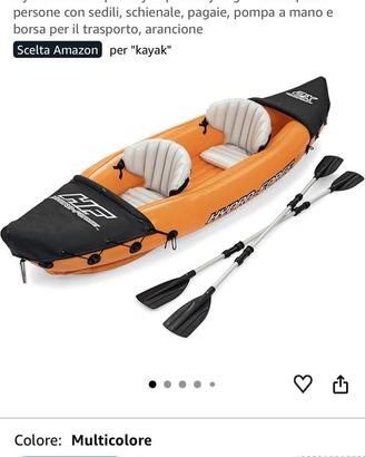  kayak gonfiabile usato 