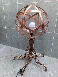 Lampada pentasfera in rame