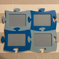 Cornici portafoto a puzzle per bambini – set da 4