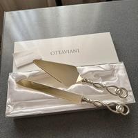 Paletta e coltello dolce in silver Ottaviani