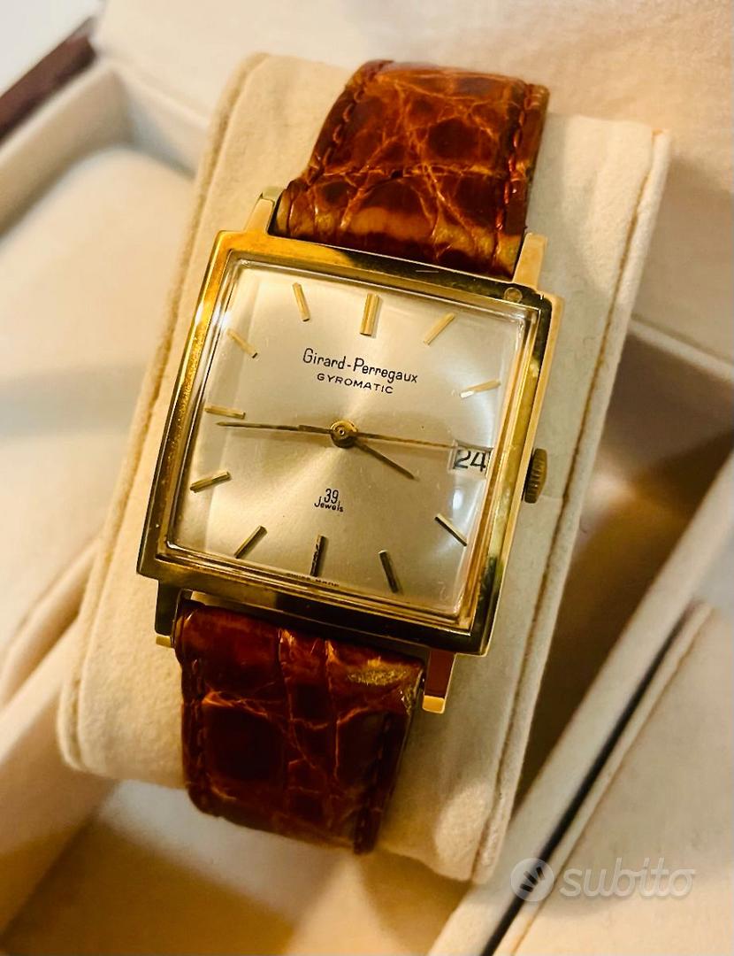 Orologio Girard-Perregaux Gyromatic Oro– Anni 50 Abbigliamento e