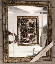 Quadro con cornice e certificato