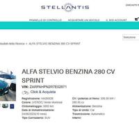 Alfa Romeo Stelvio 2.0 Turbo 280 CV AT8 Q4 Sprint