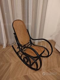 Sedia a dondolo Stile Thonet