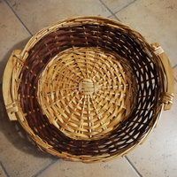 Cesto rotondo vimini