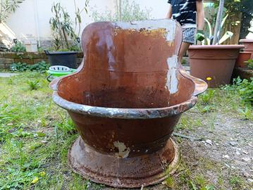 Vasca da bagno antica a semicupio – Vintage/Modern