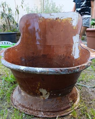 Vasca da bagno antica a semicupio – Vintage/Modern