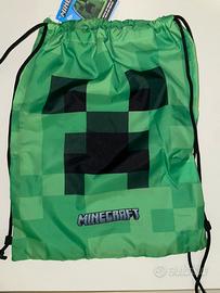 Zaino a sacco minecraft