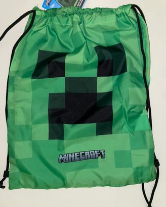 Zaino a sacco minecraft