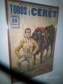 Manifesto spagna d'epoca