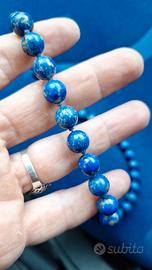 Collana in vero lapislazzuli