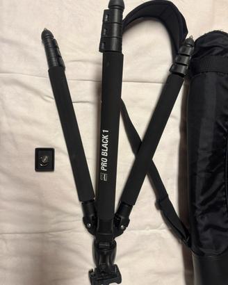 Treppiede Professionale Giottos PRO BLACK 1