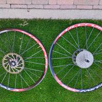 cerchi 26 ' MTB fulcrum Red metal 3