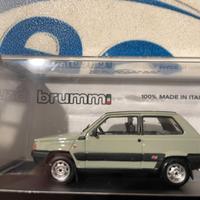 R613- 02 MODELLINO FIAT PANDA 4X4 1986 GRIGIO OSLO